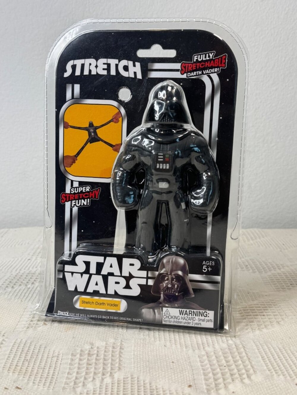 Star Wars Stretch Darth Vader Figure Super Stretchy Fun Fully Stretchable Toy